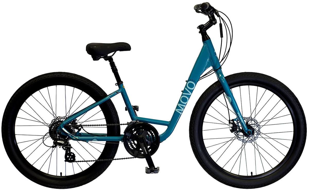 2021 KHS Bicycles Movo 1.0 Step-Thru in Light Teal