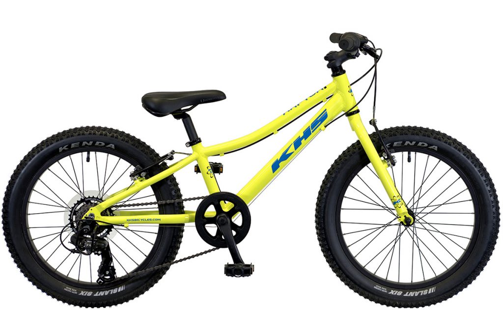 2021 KHS Bicycles Raptor Plus in Neon Yellow