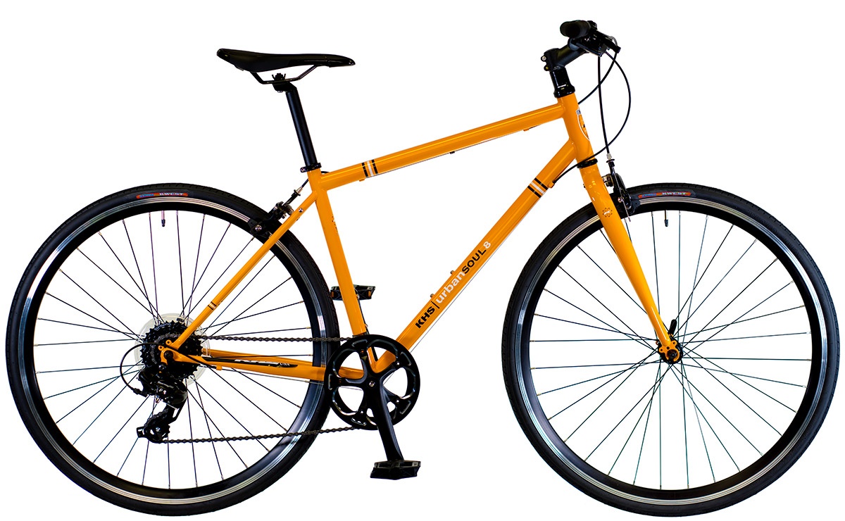 2021 KHS Bicycles Urban Soul 8 in Bright Orange