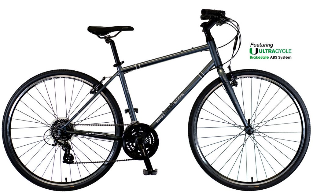 2021 KHS Bicycles Urban Xcape in Dark Silver