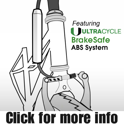 Ultracycle Disc Brake Safe Black Bike