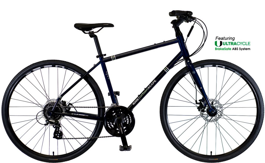 2021 KHS Bicycles Urban Xcape Disc in MIdnight Blue