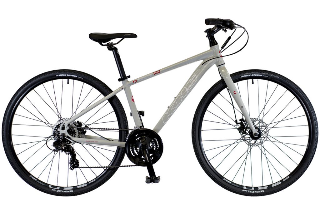 2021 KHS Bicycles X-Route 100 in Light Gray