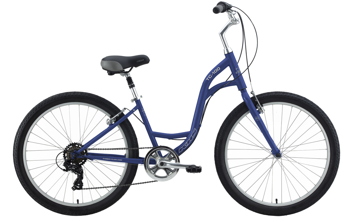 2022 KHS Bicycles TC 100 Step-Thru in Dark Blue
