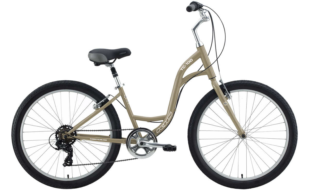 2022 KHS Bicycles TC 100 Step-Thru in Goldie Fawn