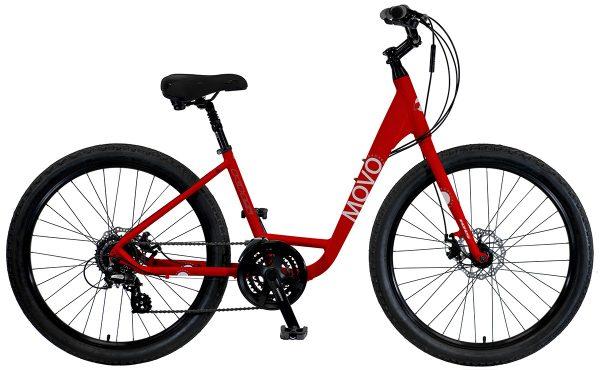 2024 KHS Bicycles Movo 1.0 Step-Thru in Metallic Red