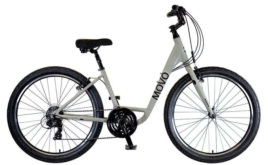 2024 KHS Bicycles Movo Zero Step-Thru in Mute Gray