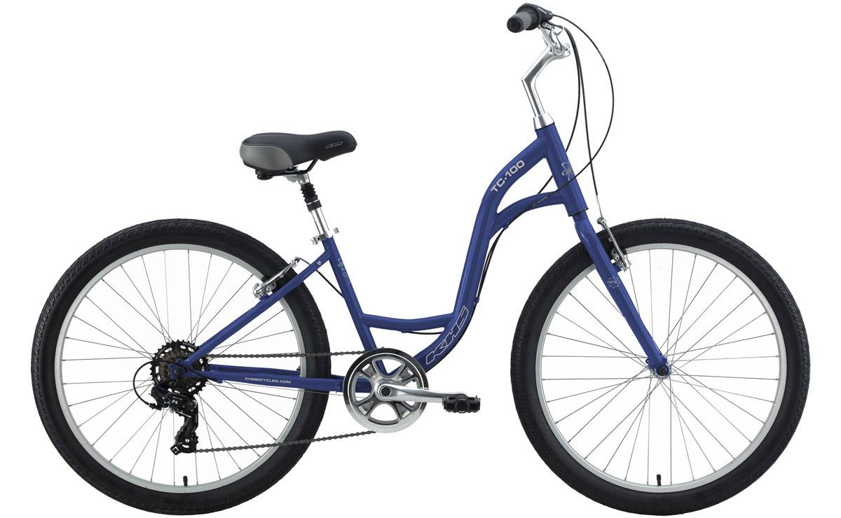 2024 KHS Bicycles TC 100 Step-Thru in Dark Blue